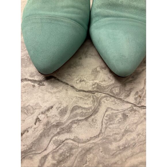 Jenni Kayne, D'Orsay suede Flat in sky, Sz 37 $495 - Picture 5 of 9